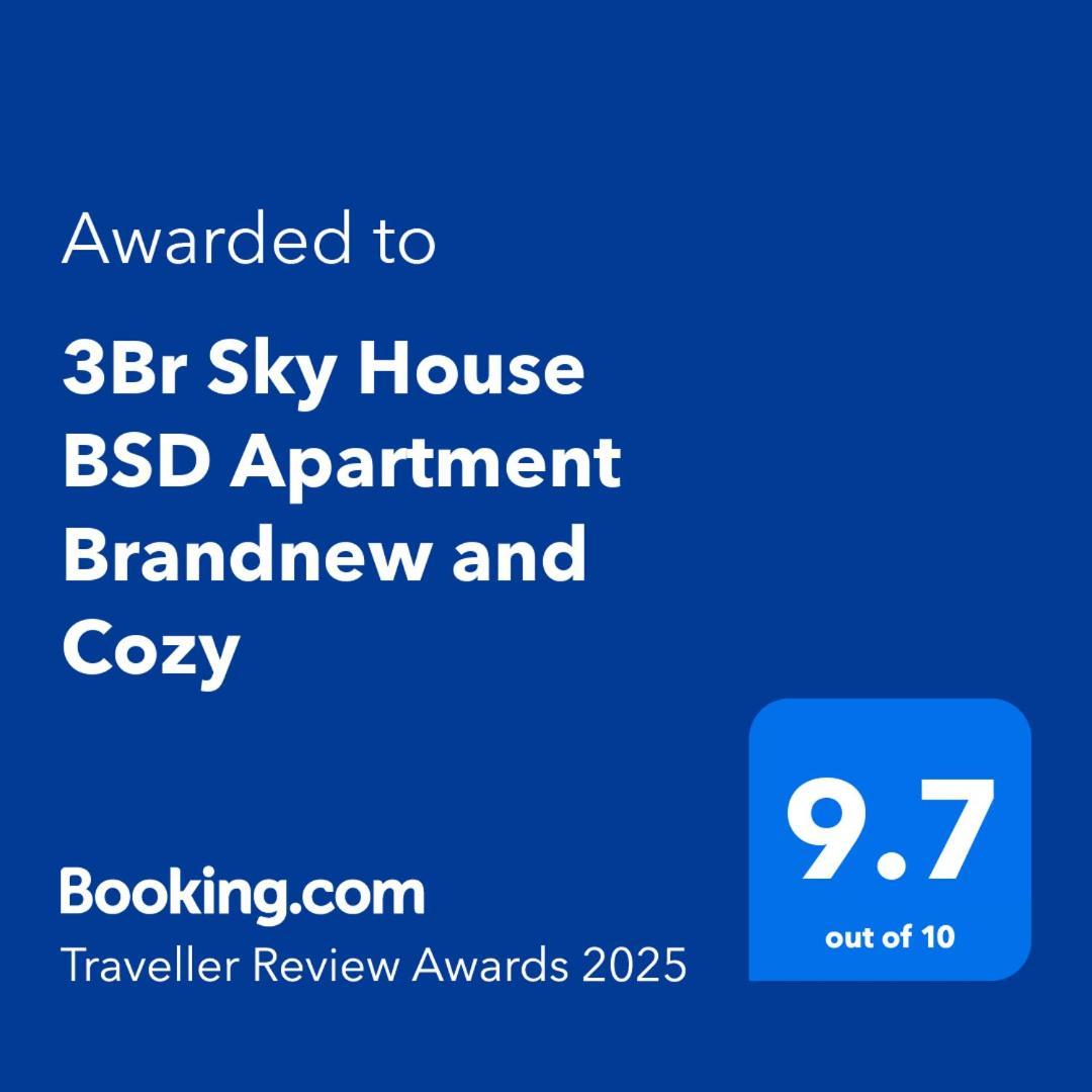 3Br Sky House Bsd Apartment Brandnew And Cozy Samporo Екстериор снимка